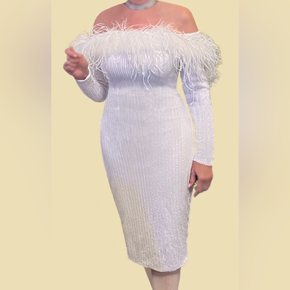 Gorgeous White Dress for a party. Size S-M